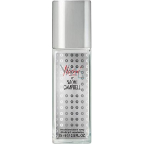 Naomi Campbell by Naomi parfumovaný dezodorant sklo pre ženy 75 ml Tester