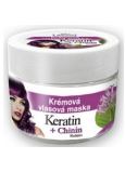 Bione Cosmetics Keratín & Chinín vlasová maska krémová 260 ml