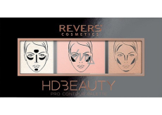 Revers HD Beauty Pro Contour Palette Paleta kontúr 03 12 g