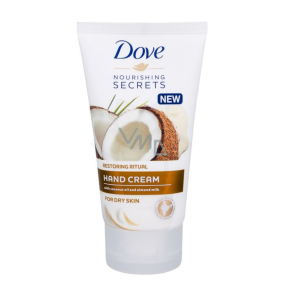 Dove Nourishing Secrets Ošetrujúce Rituál Kokos kom na ruky pre suchú pokožku 75 ml
