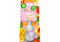 Air Wick Essential Oils Mango and Peach from the Maldives elektrický osviežovač vzduchu náhradná kazeta 19 ml