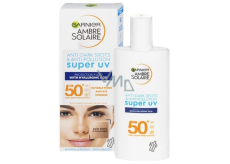 Garnier Ambre Solaire Sensitive Advanced Face UV Face Fluid SPF50 + opaľovací krém na tvár a pre citlivú pleť 40 ml