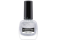 Golden Rose Keratin Nail Color Glitter lak na nechty 401 10,5 ml