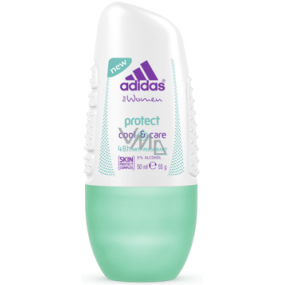 Adidas Cool & Care 48h Protect guličkový antiperspirant dezodorant roll-on pre ženy 50 ml