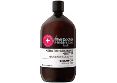 The Doctor Health & Care Keratín + arginín + biotín Maximálna energia keratínový šampón na posilnenie a lesk 355 ml