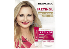 Dermacol Bio Retinol protivráskový krém 50 ml + protivráskový oční krém 15 ml, kosmetická sada pro ženy