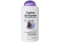 Corine de Farme Frozen II 2v1 šampón na vlasy a sprchový gél pre deti 300 ml