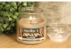 Lima Aroma Dreams Škorica aromatická sviečka pohárik s viečkom 120 g