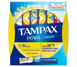 Tampax Compak Pearl Regular dámske tampóny s aplikátorom 16 kusov