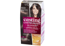 Loreal Paris Casting Creme Gloss Farba na vlasy 400 tmavý gaštan