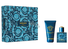 Versace Eros pour Homme toaletná voda 30 ml + sprchový gél 50 ml, darčeková sada pre mužov