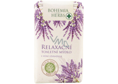 Bohemia Gifts Lavender relaxačné toaletné mydlo 100 g