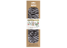 Apli Cut & Patch papier na servítkovú techniku Zebra 30 x 50 cm 3 kusy