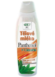 Bion Cosmetics Panthenol + Cannabis telové mlieko pre všetky typy pokožky 500 ml