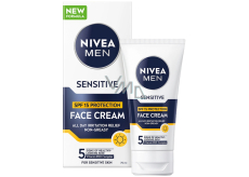 Nivea Men Sensitive OF15 ochranný krém pre mužov 75 ml