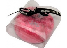 Fragrant Raspberry Glycerínové mydlo masážne s hubou naplnenou vôňou čerstvých malín vo farbe vínovej 200 g