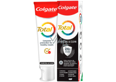 Colgate Total Charcoal & Clean zubná pasta s aktívnym uhlím 75 ml