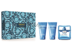 Versace Eau Fraiche Man toaletná voda 50 ml + balzam po holení 50 ml + sprchový gél 50 ml, darčeková sada pre mužov