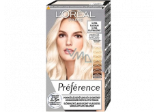 Loreal Paris Préférence Extreme Platinum extrémne zosvetľujúca farba na vlasy s starostlivosťou proti medeným tónom