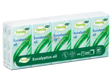 Tento Fresh Eucalyptus hygienické vreckovky 3 vrstvové 10 kusov