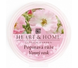 Srdce & Domov Climbing Rose Soy prírodný vonný vosk 27 g