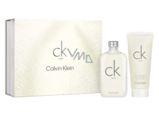 Calvin Klein One toaletná voda 200 ml + telové mlieko 200 ml, darčeková sada unisex