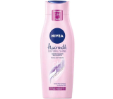 Nivea Hairmilk Shine ošetrujúci šampón na vlasy 400 ml