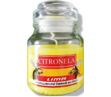 Lima Aróma Dreams Citron aromatická sviečka pohár s viečkom 120 g