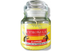 Lima Aróma Dreams Citron aromatická sviečka pohár s viečkom 120 g