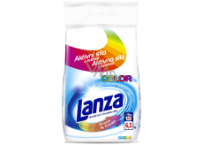 Lanza Fresh & Clean Color prací prášok na farebnú bielizeň zachováva intenzitu farieb s príjemnou vôňou 84 dávok 6,3 kg