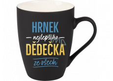 Albi Velvet hrnček Best Grandpa čierny 300 ml