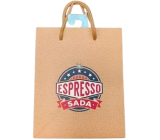Albi Darčeková papierová taška na espresso 13,5 x 11 x 6 cm