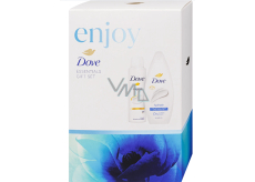 Dove Enjoy sprchový gél 250 ml + deodorant sprej 150 ml, darčeková kazeta