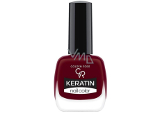 Golden Rose Keratin Nail Color Lak na nechty 42 Red Dark 10,5 ml