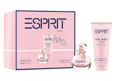 Esprit Feel Good parfumovaná voda pre ženy 20 ml + sprchový gél 100 ml darčeková sada