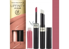 Max Factor Lipfinity Lip Colour rúž a lesk 020 Angelic 2,3 ml a 1,9 g