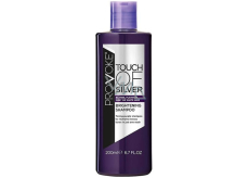 Pre: voke Touch of Silver intenzívny šampón pre rozjasnenie blond, platinových a bielych vlasov 200 ml