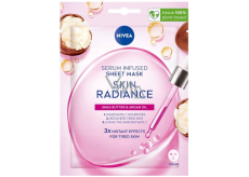 Nivea Skin Radiance rozjasňujúca textilná pleťová maska 1 ks