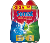 Somat Excellence Duo AntiGrease gél do umývačky riadu 90 dávok 2 x 810 ml