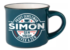 Albi Espresso Hrnček Simon - Pravý gentleman, sen všetkých dievčat a žien 45 ml