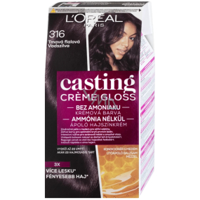 Loreal Paris Casting Creme Gloss Farba na vlasy 316 tmavá fialová