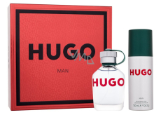 Hugo Boss Hugo Man toaletná voda 75 ml + deodorant sprej 150 ml, darčeková sada pre mužov