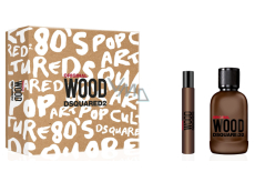 Dsquared2 Wood Original parfumovaná voda pre mužov 100 ml + parfumovaná voda 10 ml mini, darčeková sada