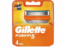 Gillette Fusion5 náhradné hlavice 4 kusy, pre mužov