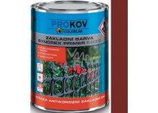 Colorlak Synorex Primer S 2000 syntetická antikorózna základná farba Červenohnedá 0,6 l