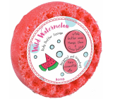 Bomb Cosmetics Wild Watermelon prírodná masážna sprchová hubka s vôňou 200 g