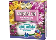 Agro Kristalon Rododendron vo vode rozpustné univerzálne hnojivo 0,5 kg pre 250 l zálievky