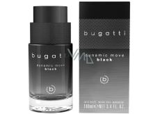 Bugatti Dynamic Move Black toaletná voda pre mužov 100 ml