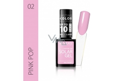 Reverz Solar Gél gélový lak na nechty 02 Pink Pop 12 ml