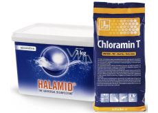 Chloramid Halamid T Univerzálny chlórový dezinfekčný prostriedok 2 kg